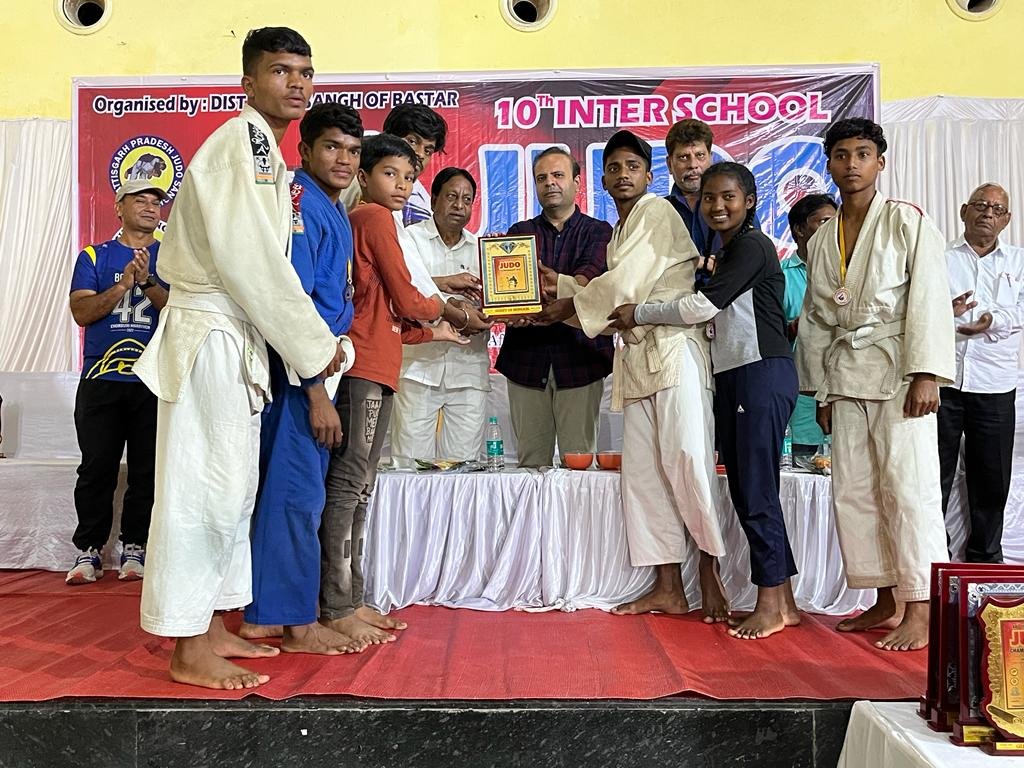 10वी संभागीय इंटर स्कूल जूडो प्रतियोगिता का हुआ समापन