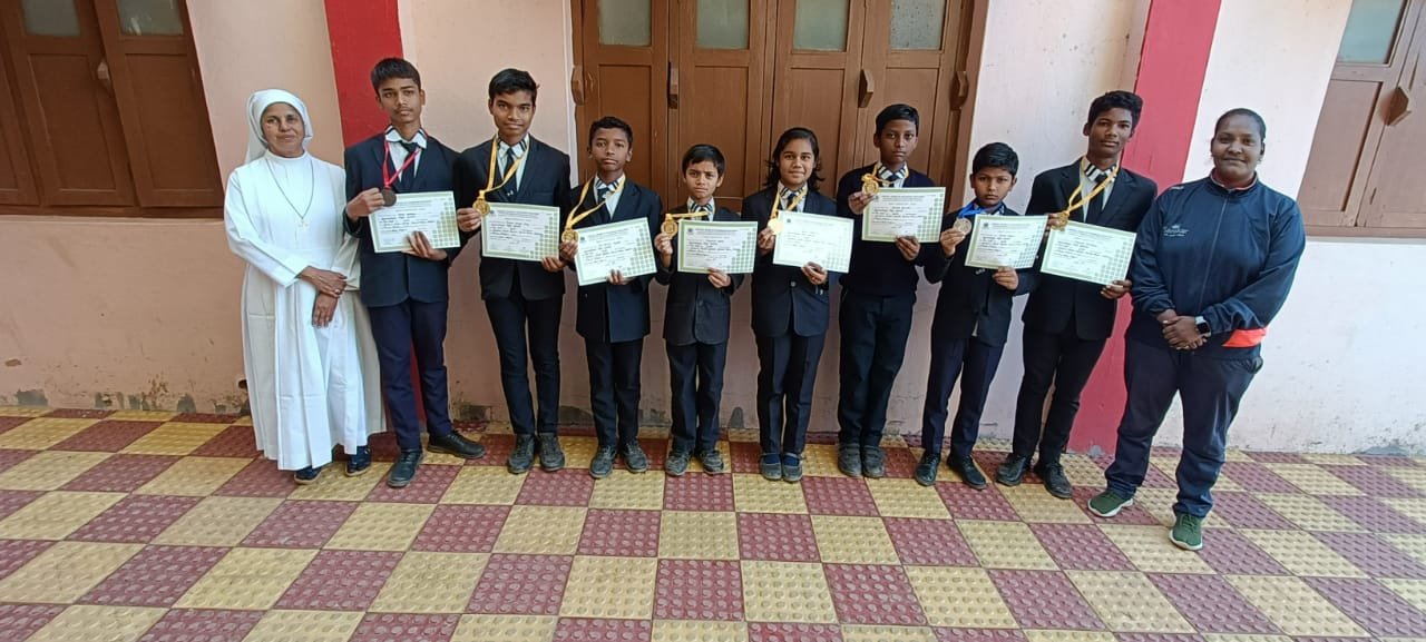 सीबीएसई इंटर स्कूल जूडो टूर्नामेंट मे ज्ञानोदय स्कूल के छात्रों ने जीते मैडल