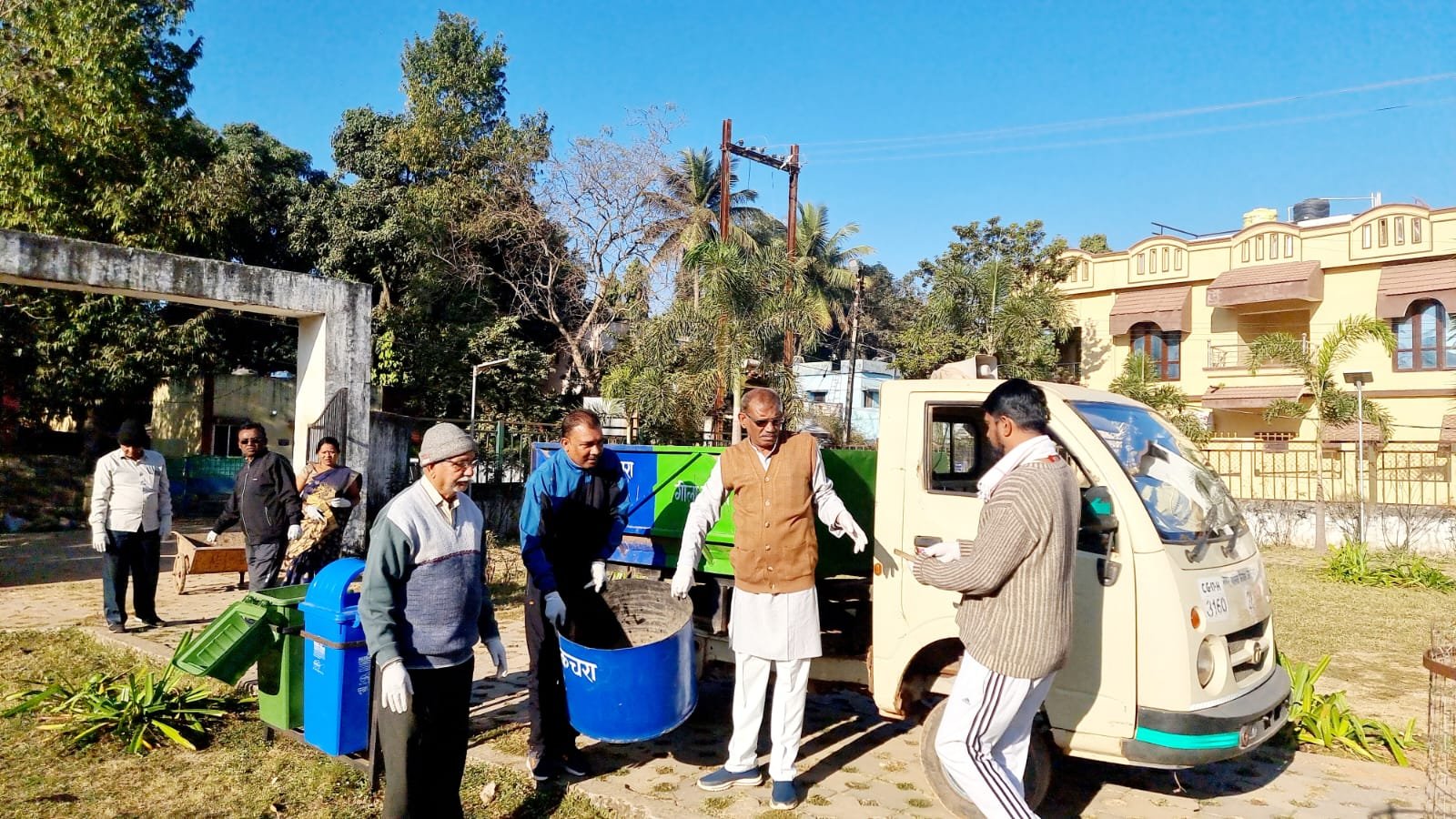 भारत रत्न अटल जी के जन्मदिन पर चलाया गया स्वच्छता अभियान