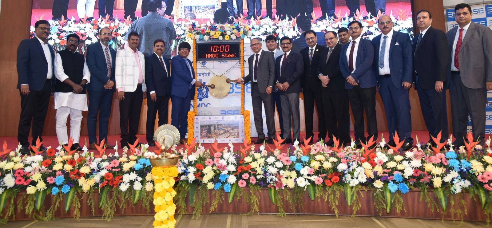 नगरनार स्टील लिमिटेड बॉम्बे स्टॉक एक्सचेंज में सूचीबद्ध