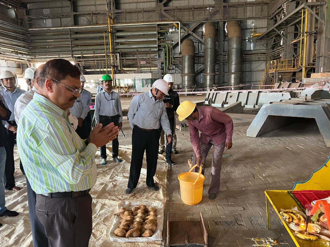 नगरनार स्टील प्लांट की ब्लास्ट फर्नेस कहलायेगी ‘दंतेश्वरी’