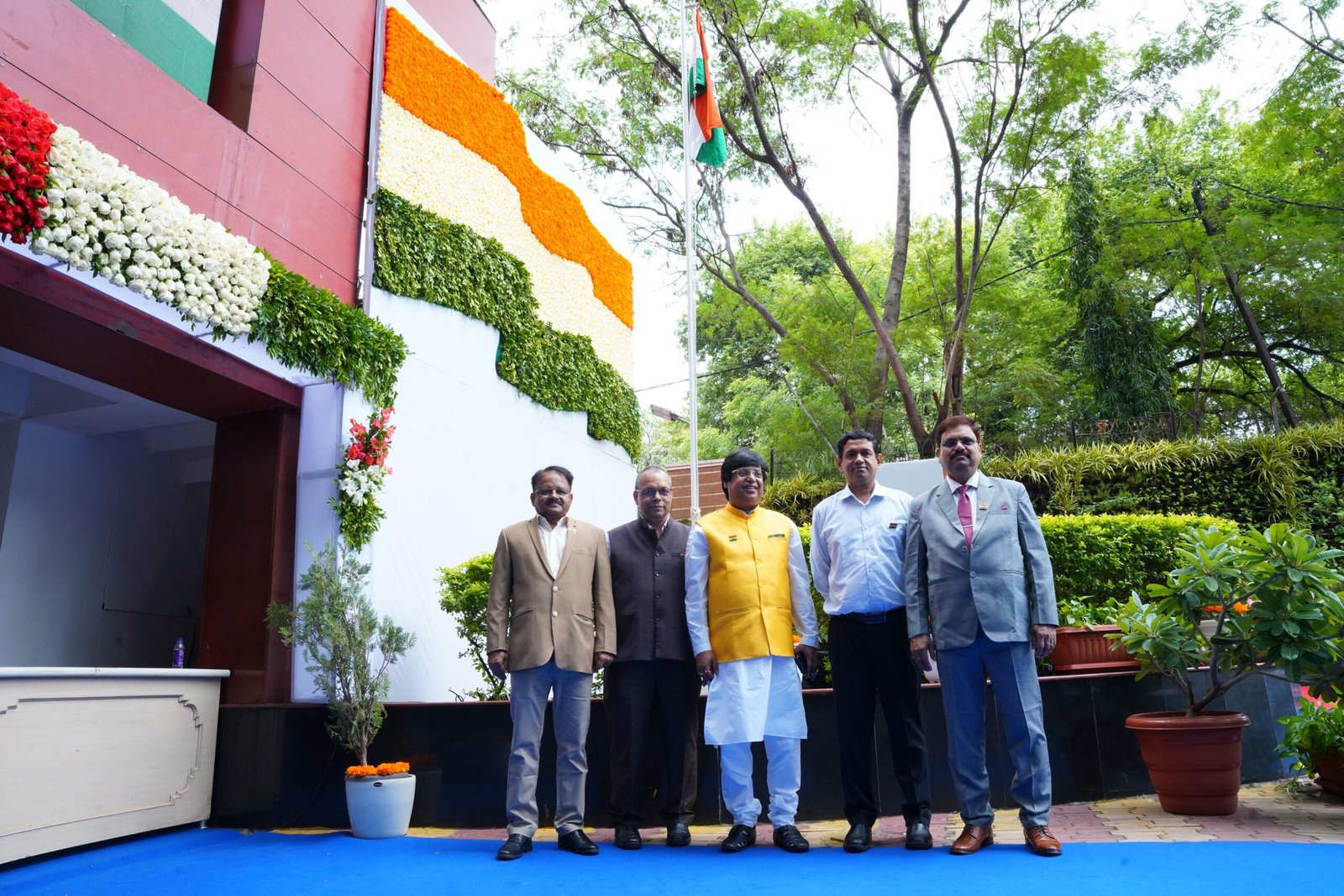 एनएमडीसी ने मनाया 77वां स्वतंत्रता दिवस