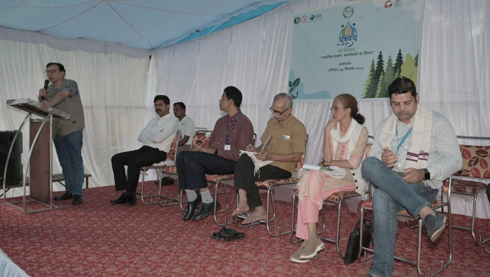 कांगेर घाटी राष्ट्रीय उद्यान में हुआ यूवोदय वन मितान का कार्यशाला
