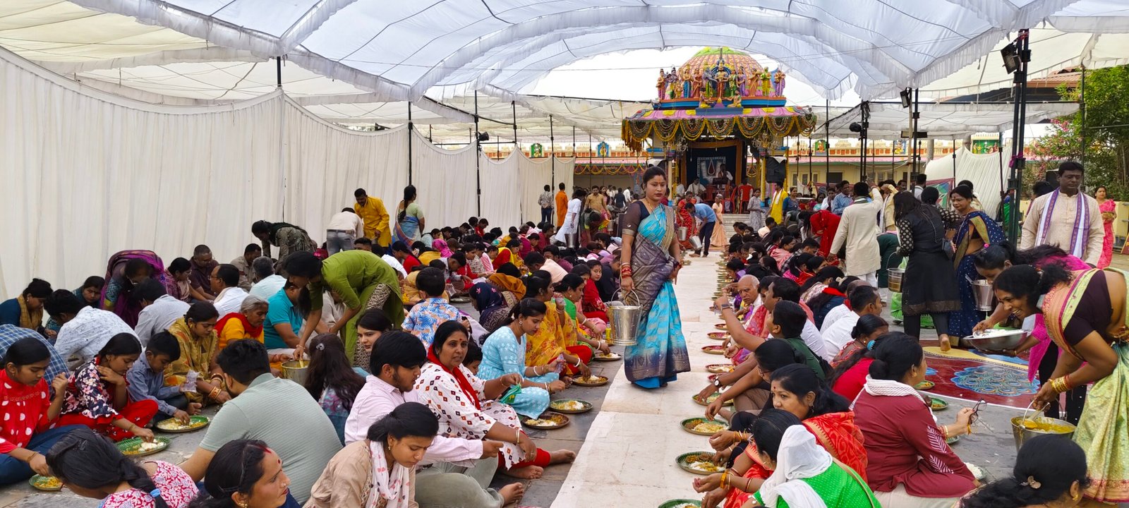 बालाजी मंदिर का 23वां वार्षिकोत्सव भक्तिपूर्ण माहौल में संपन्न