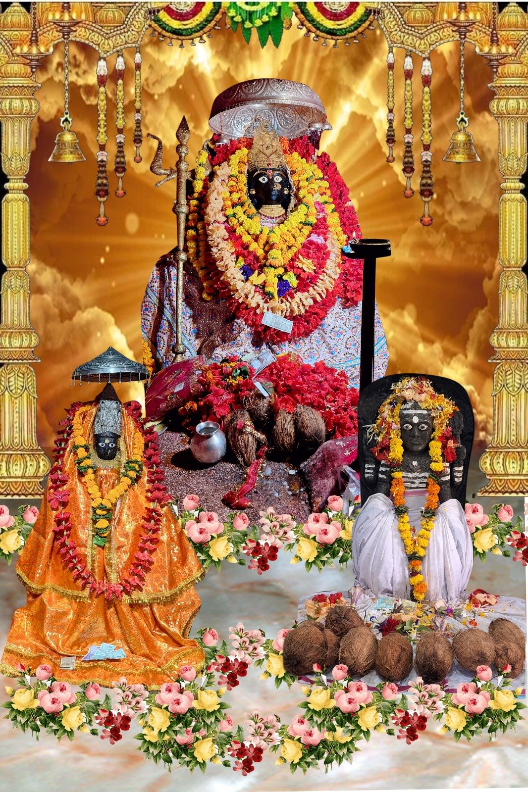 मां दंतेश्वरी मंदिर में पहली बार देवी भागवत महापुराण