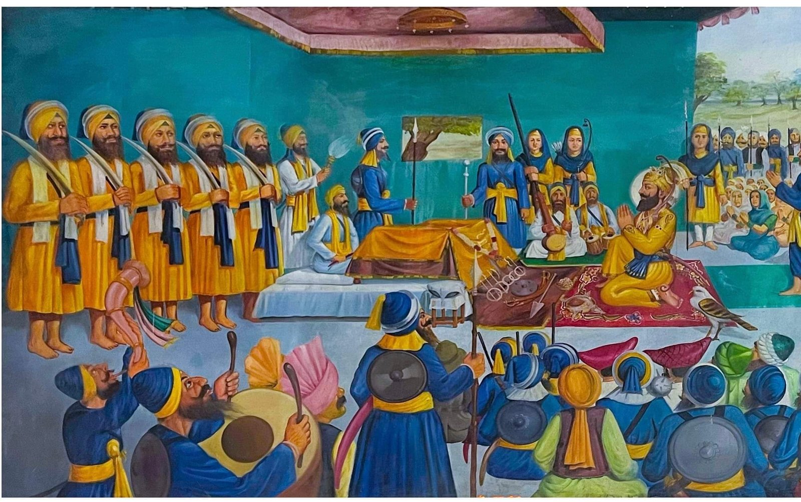 चार दिवसीय बैसाखी पर्व को सिख समुदाय ने हर्ष उल्लास के साथ मनाया