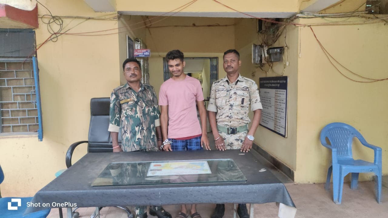 नाबालिक का अश्लील वीडियो बनाने वाले आरोपी पर बस्तर पुलिस ने की कार्यवाही
