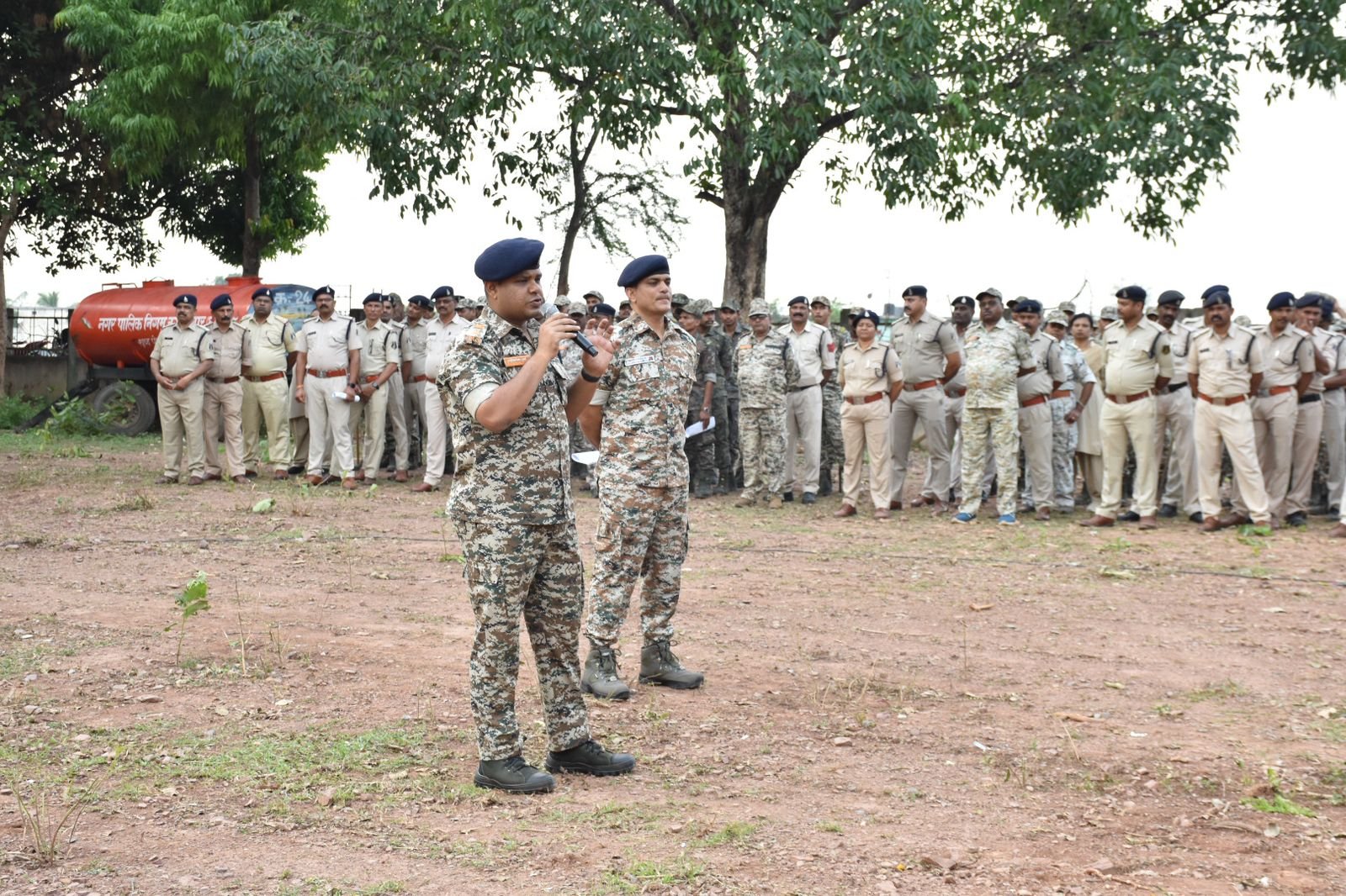 लोकसभा चुनाव मतगणना पर बस्तर पुलिस हुई सजग