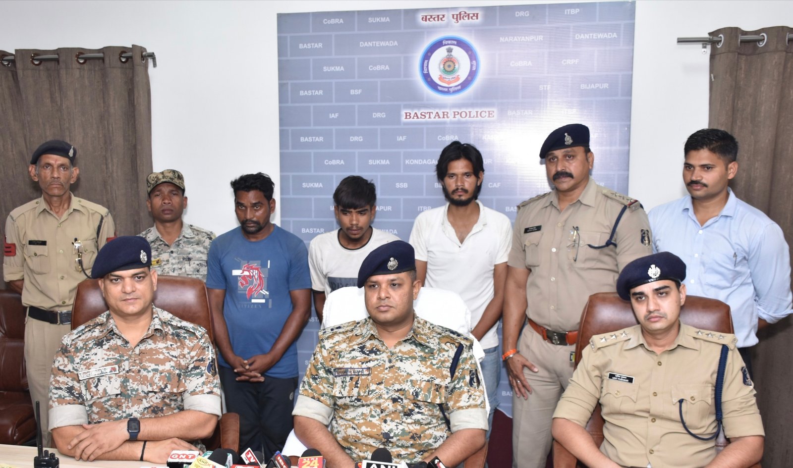 नकदी और जेवरात चोरी करने वाले चोर गिरोह पर बस्तर पुलिस ने की कार्यवाही
