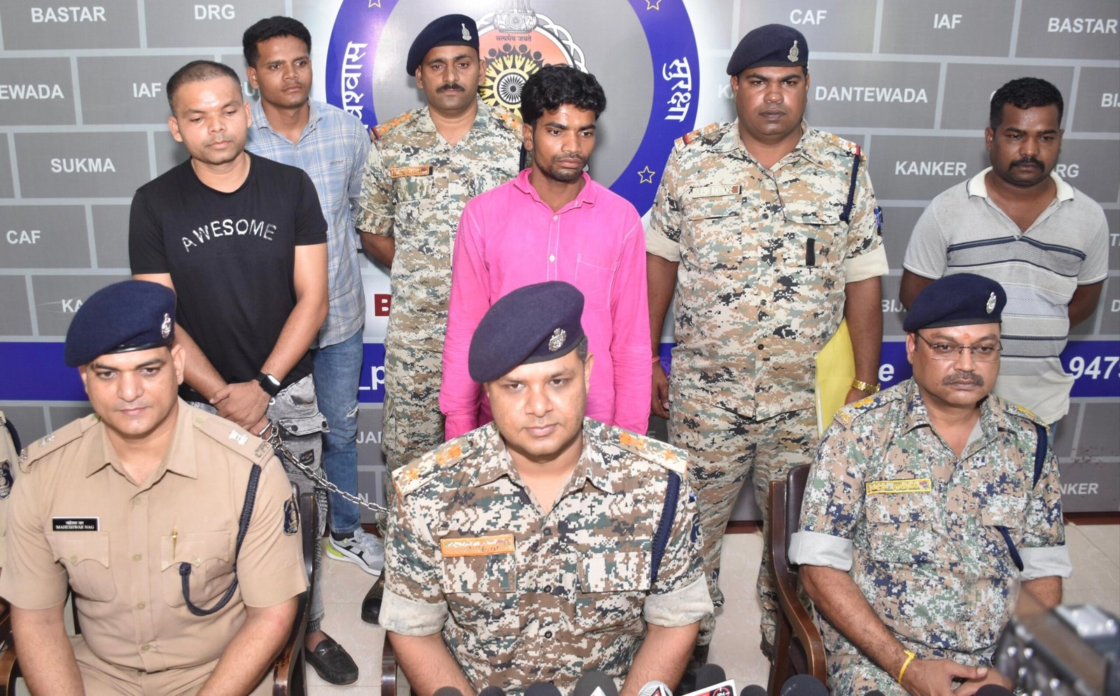 तीन साल से नक्सल मामले में फरार आरोपी को बस्तर पुलिस ने किया गिरफ्तार