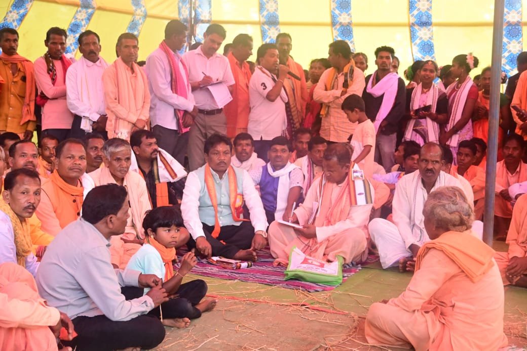 नयाखानी मिलन समारोह में बस्तर सांसद हुए शामिल