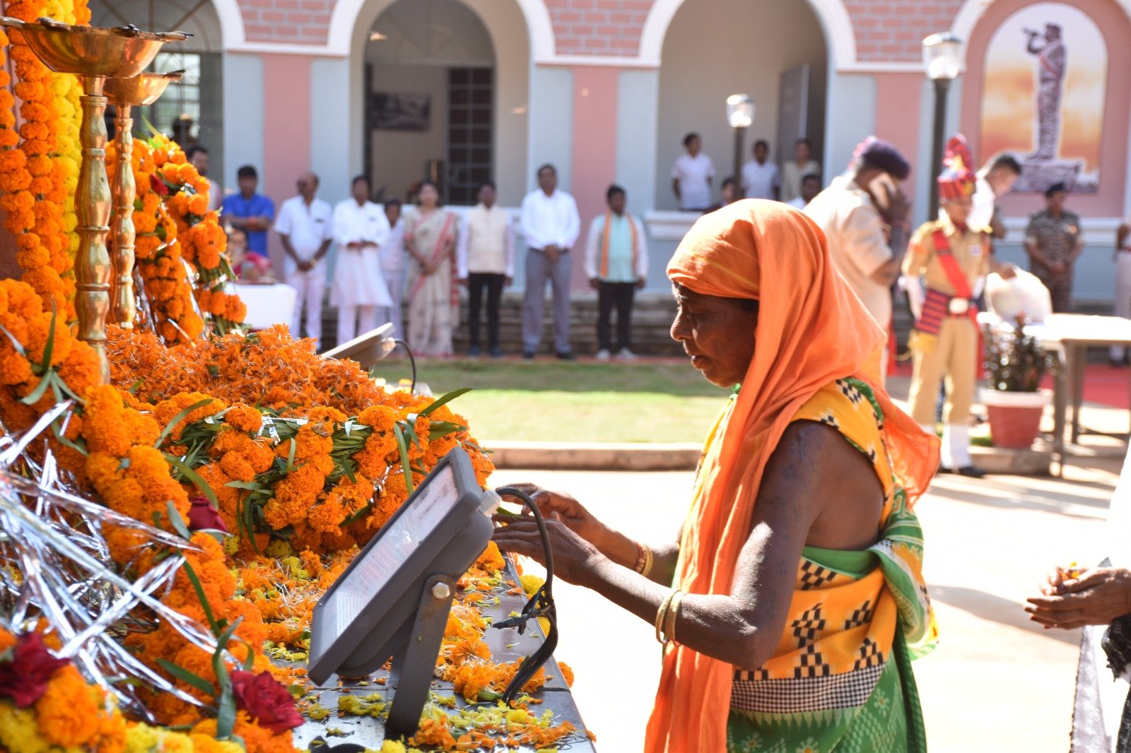 पुलिस स्मृति दिवस पर अमर वाटिका में शहीदों को दी गई श्रद्धांजलि