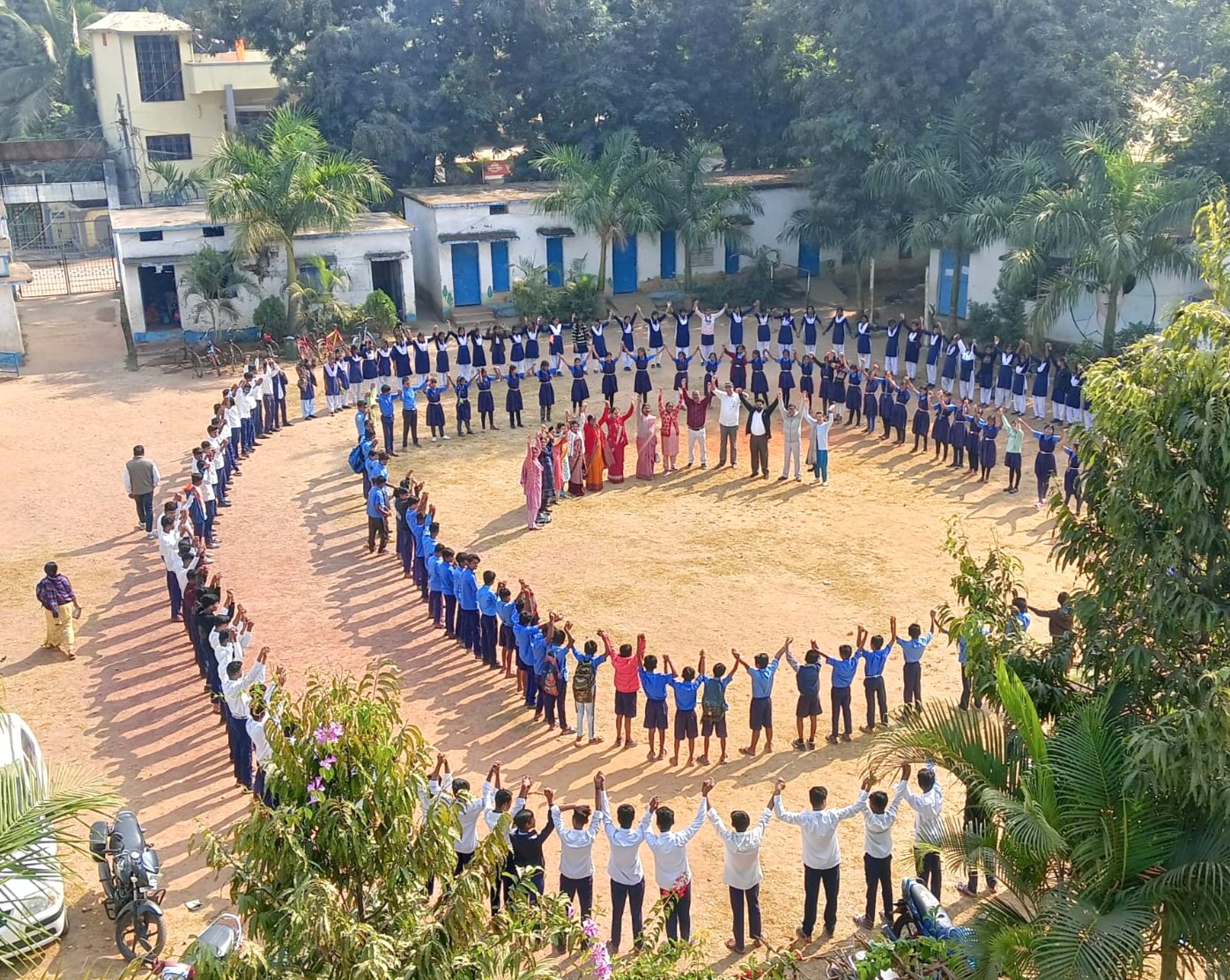 भगत सिंह स्कूल में संविधान दिवस हर्षोल्लास के साथ मनाया गया