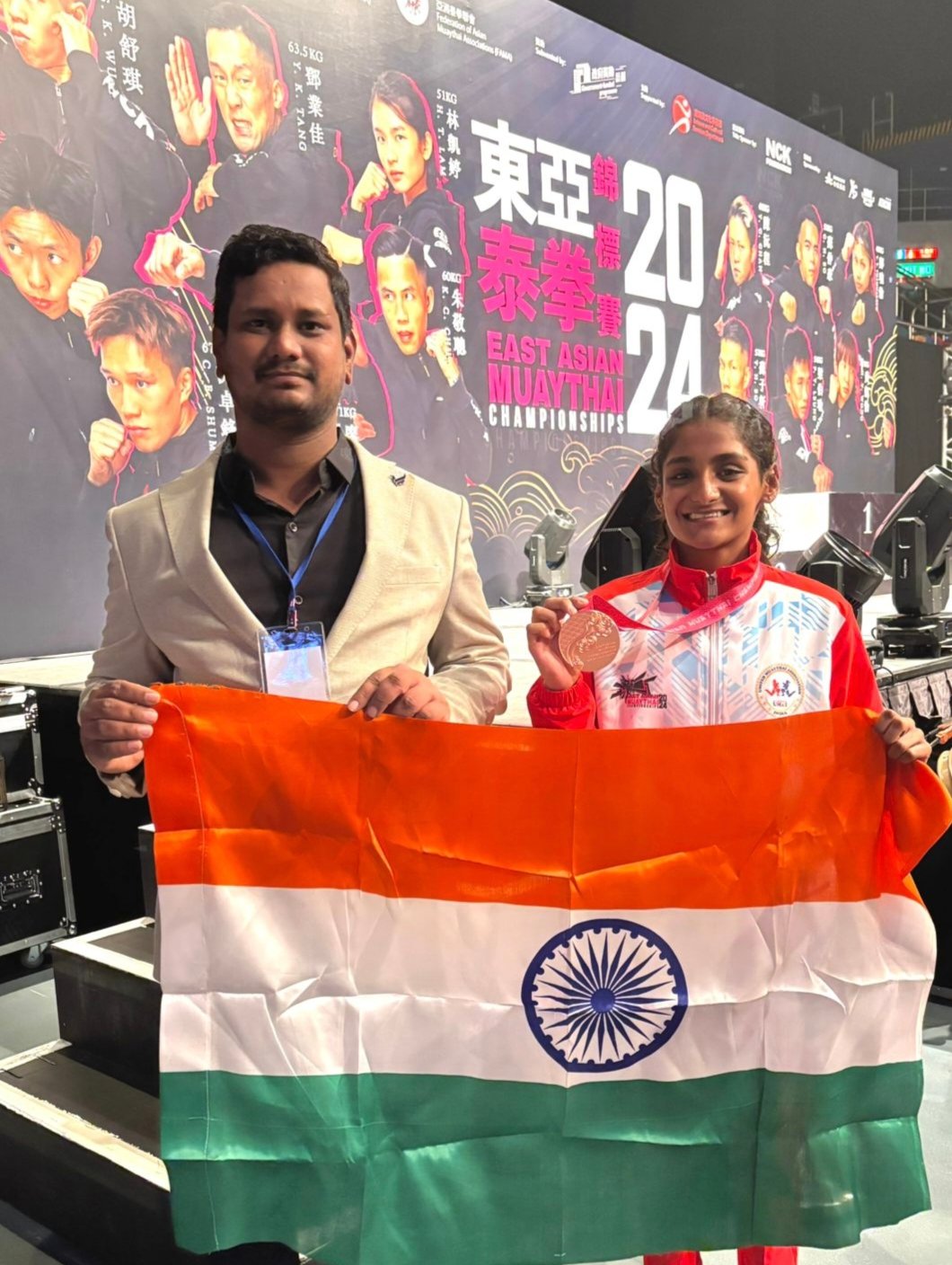 प्रदेश की दिव्या अग्रवाल ने ईस्ट एशिया म्यूथाई चैंपियनशिप में काँस्य पदक जीता