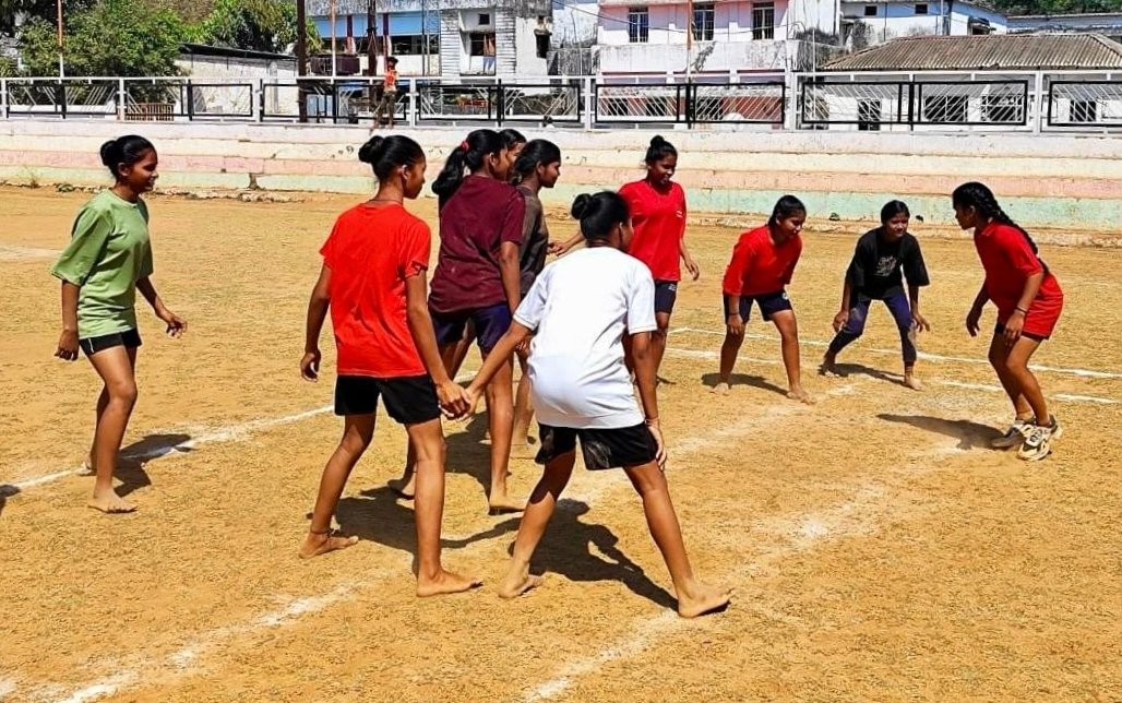 विकासखंड स्तरीय महिला खेलकूद प्रतियोगिता सम्पन्न
