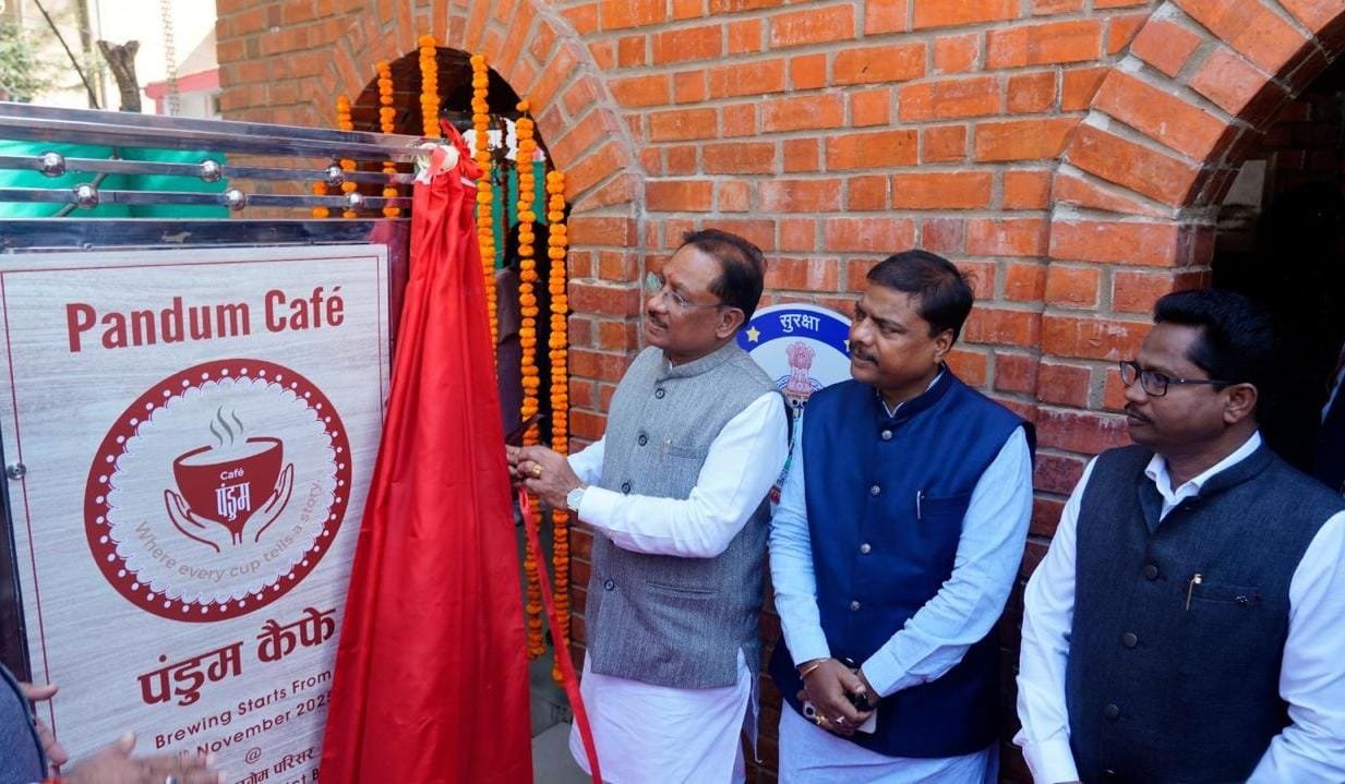 पंडुम कैफे बस्तर में नक्सल उन्मूलन की दिशा में हो रहे सकारात्मक परिवर्तन का प्रेरक प्रतीक : मुख्यमंत्री