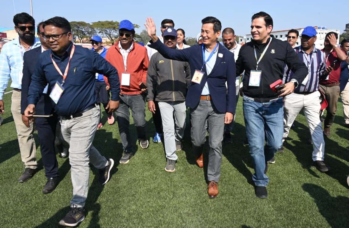 बाईचुंग भूटिया की उपस्थिति से बस्तर ओलंपिक में छाया उत्साह