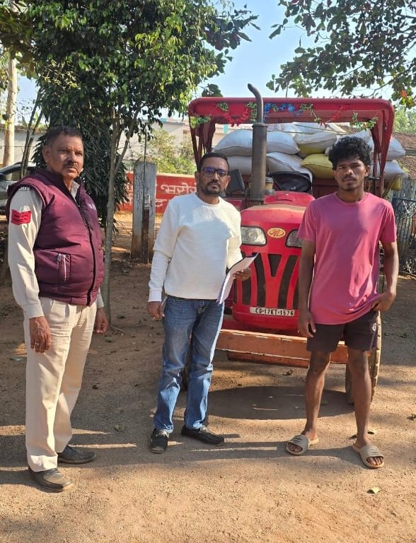 धान खरीदी में बड़े फर्जीवाड़ा का हुआ पर्दाफाश, 40 क्विंटल अवैध धान जब्त