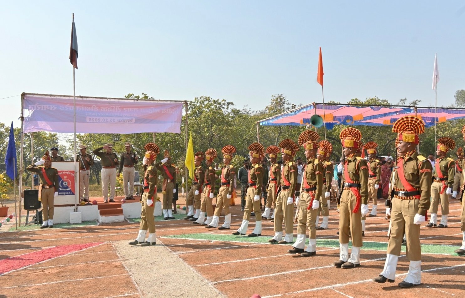 नवनियुक्त नगर सैनिकों का दीक्षांत समारोह हुआ संपन्न