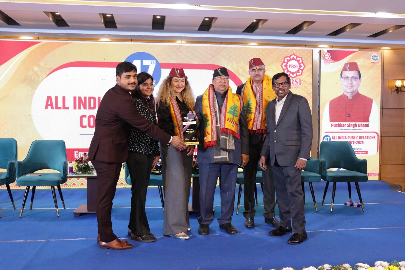 अखिल भारतीय जनसंपर्क सम्मेलन में एनएमडीसी ने जीते सात प्रतिष्ठित पुरस्कार