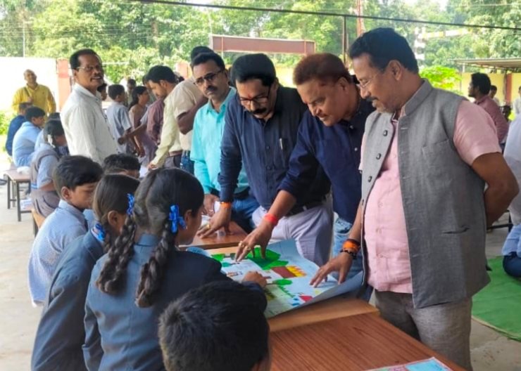 सेवा संकल्प अभियान के तहत चित्रकला एवं भाषण प्रतियोगिता का हुआ भव्य आयोजन