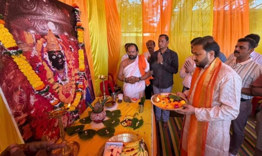 आंध्र समाज ने लिया मां दंतेश्वरी के भक्तों की सेवा का संकल्प