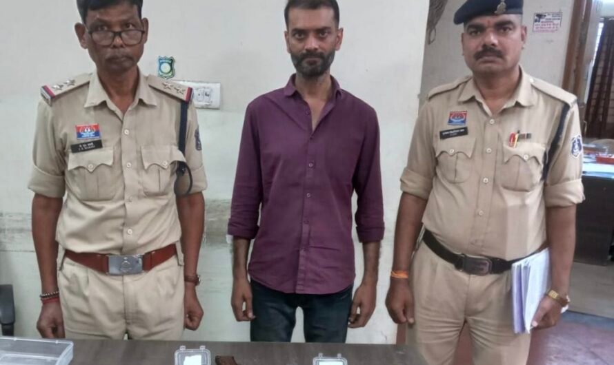 रायपुर प्रेस क्लब परिसर में हवाई फायरिंग का आरोपी हुआ गिरफ्तार